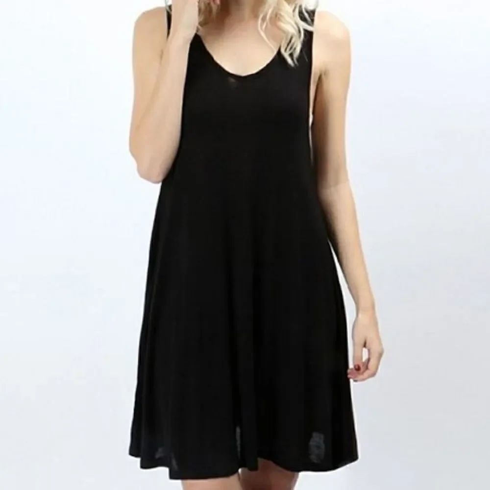 Alya Long Black womens dress